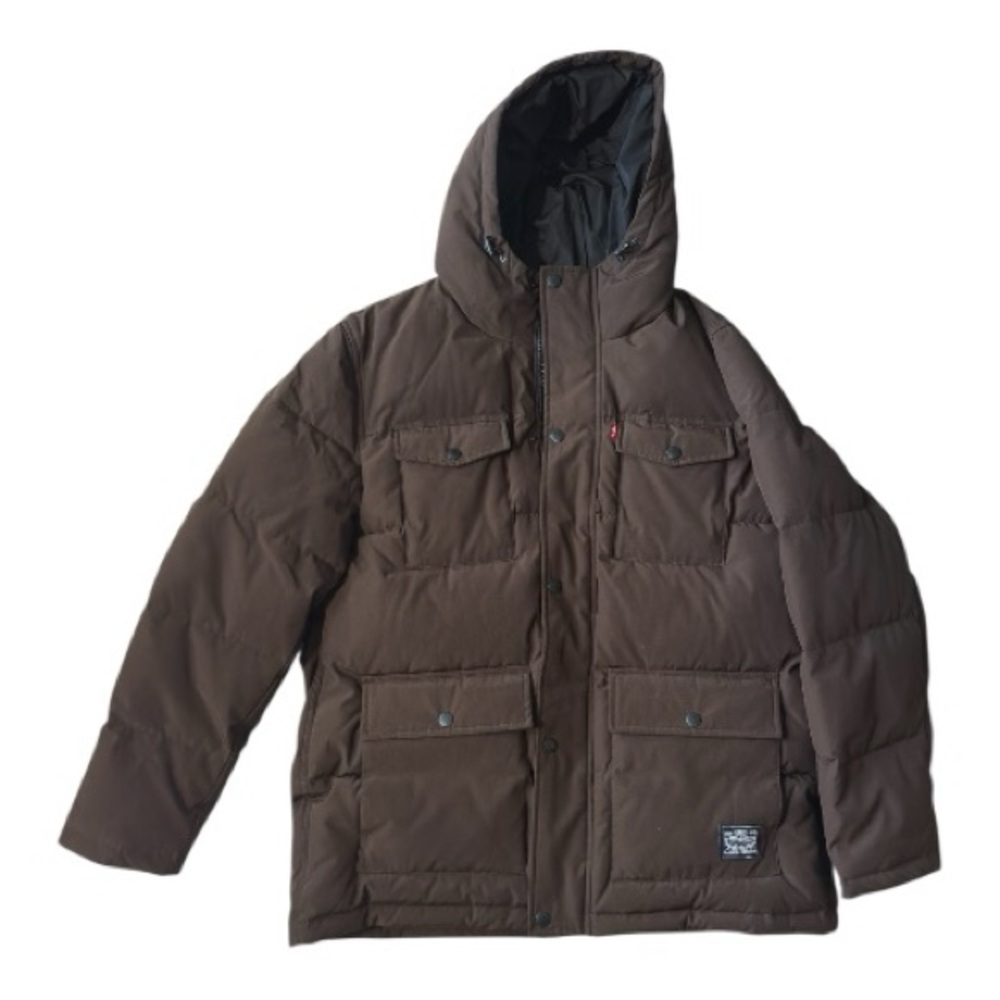 Levi's Brown Puffer Jacket